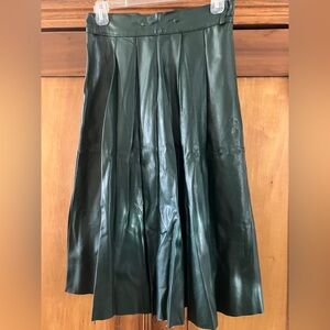Nu Vegan Leather Skirt